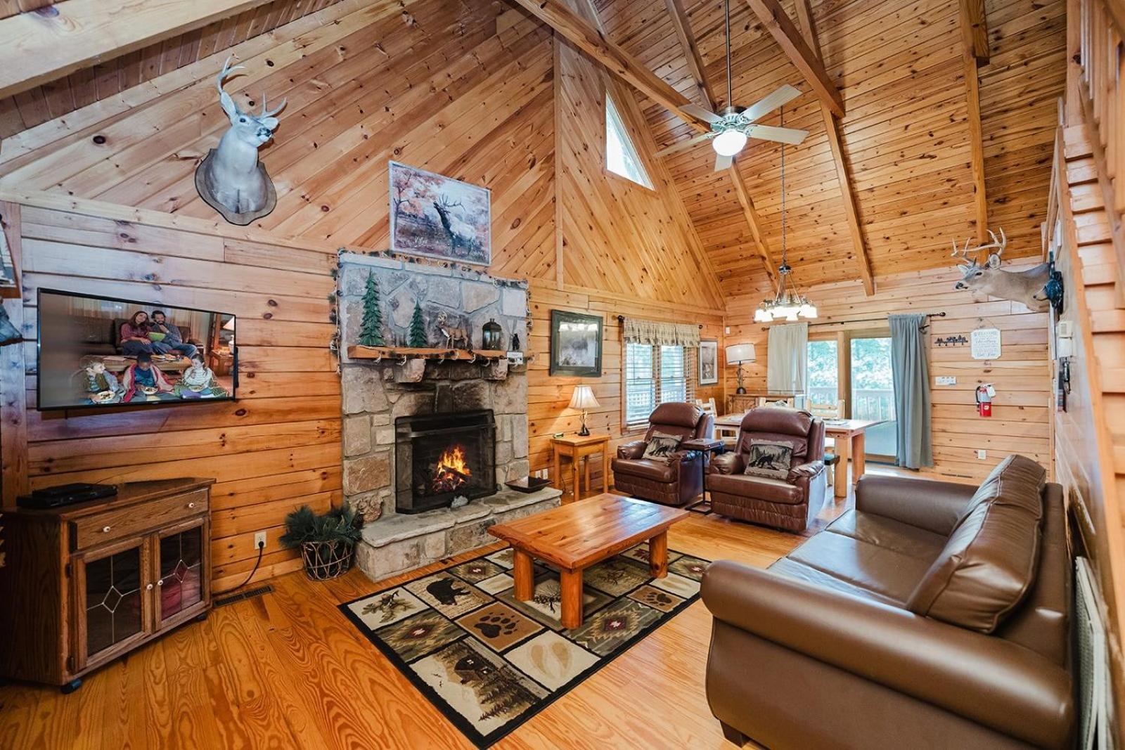 A Dream Come True Cabin Sevierville Eksteriør bilde