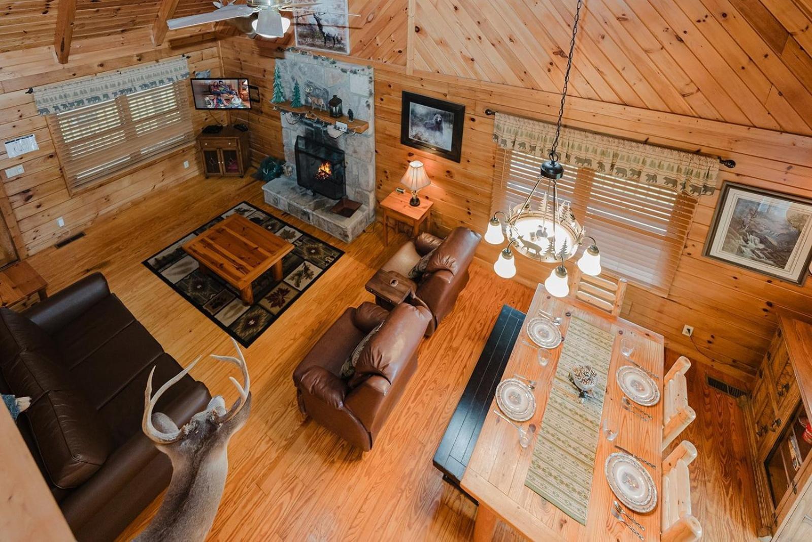 A Dream Come True Cabin Sevierville Eksteriør bilde